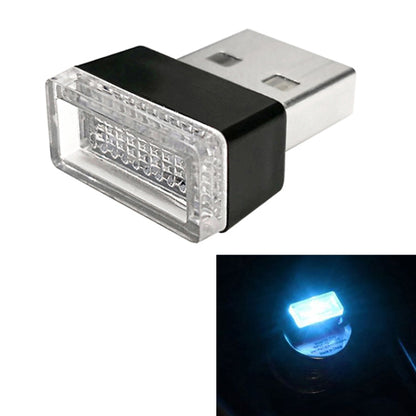 Universal PC Car USB LED Atmosphere Lights Emergency Lighting Decorative Lamp, Ice Blue, Blue Light, Pink Light, Green Light, Red Light, Yellow Light
