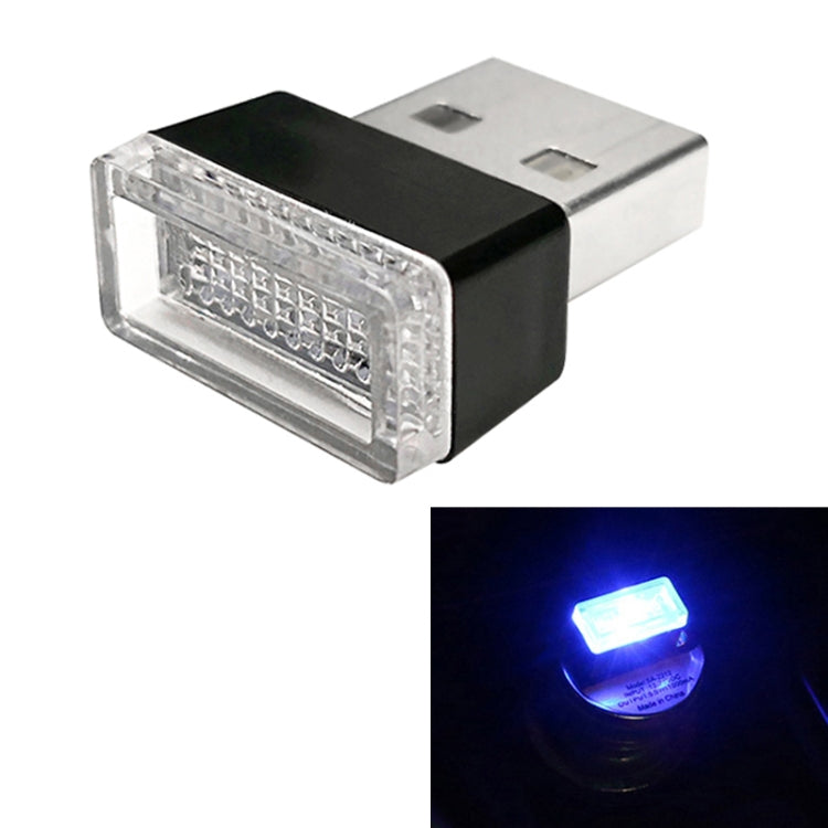 Universal PC Car USB LED Atmosphere Lights Emergency Lighting Decorative Lamp, Ice Blue, Blue Light, Pink Light, Green Light, Red Light, Yellow Light