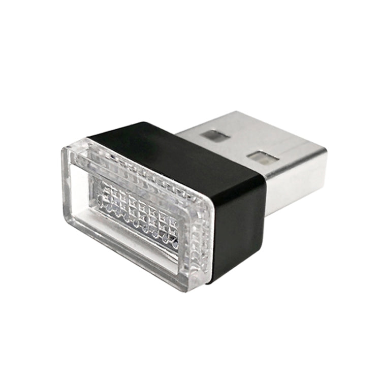 Lampe d'ambiance LED USB universelle pour PC et voiture, éclairage d'urgence décoratif, lumière jaune, bleu glacier, lumière bleue, lumière rose, lumière verte, lumière rouge