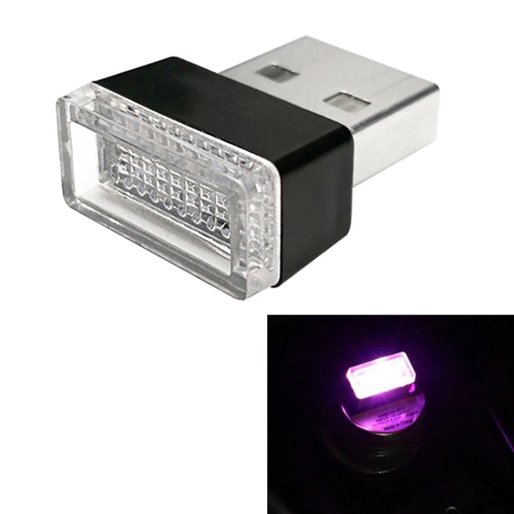 Universal PC Car USB LED Atmosphere Lights Emergency Lighting Decorative Lamp, Ice Blue, Blue Light, Pink Light, Green Light, Red Light, Yellow Light