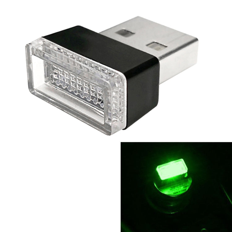 Universal PC Car USB LED Atmosphere Lights Emergency Lighting Decorative Lamp, Ice Blue, Blue Light, Pink Light, Green Light, Red Light, Yellow Light