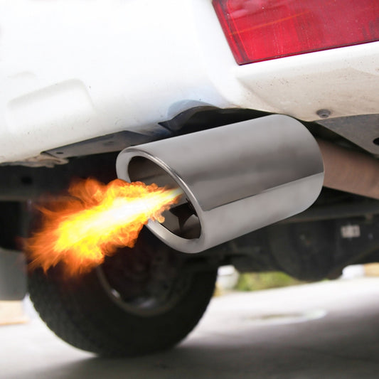Car Styling Stainless Steel Exhaust Tail Muffler Tip Pipe for VW Volkswagen 1.6T Swept Volume, 1.6T