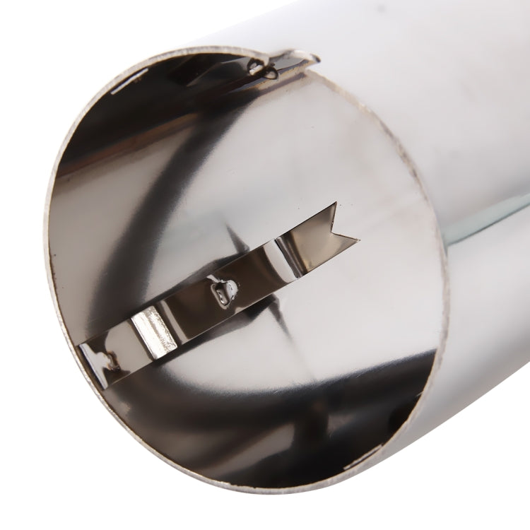2 PCS Car Styling Stainless Steel Exhaust Tail Muffler Tip Pipe for VW Volkswagen 1.8T/2T Swept Volume, Audi A1/A3/A4L/Q3/Q5, 1.8T/2T