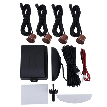 Car Buzzer Reverse Backup Radar System - Premium Quality 4 Parking Sensors Car Reverse Backup Radar System with LCD Display