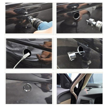 Car Buzzer Reverse Backup Radar System - Premium Quality 4 Parking Sensors Car Reverse Backup Radar System with LCD Display
