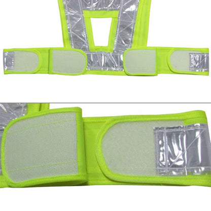 Reflective Fluorescent Vest Driving School Construction Traffic Safty Warning Reflective Vest, Vest 2