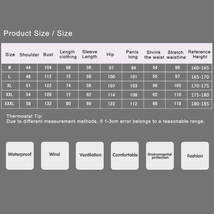 Adult Split Reflective Raincoats Rain Pants Cleaners Waterproof Clothes Labor Insurance Safety Sanitation Suits, Size: L, Size: L