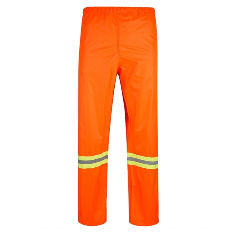 Adult Split Reflective Raincoats Rain Pants Cleaners Waterproof Clothes Labor Insurance Safety Sanitation Suits, Size: L, Size: L