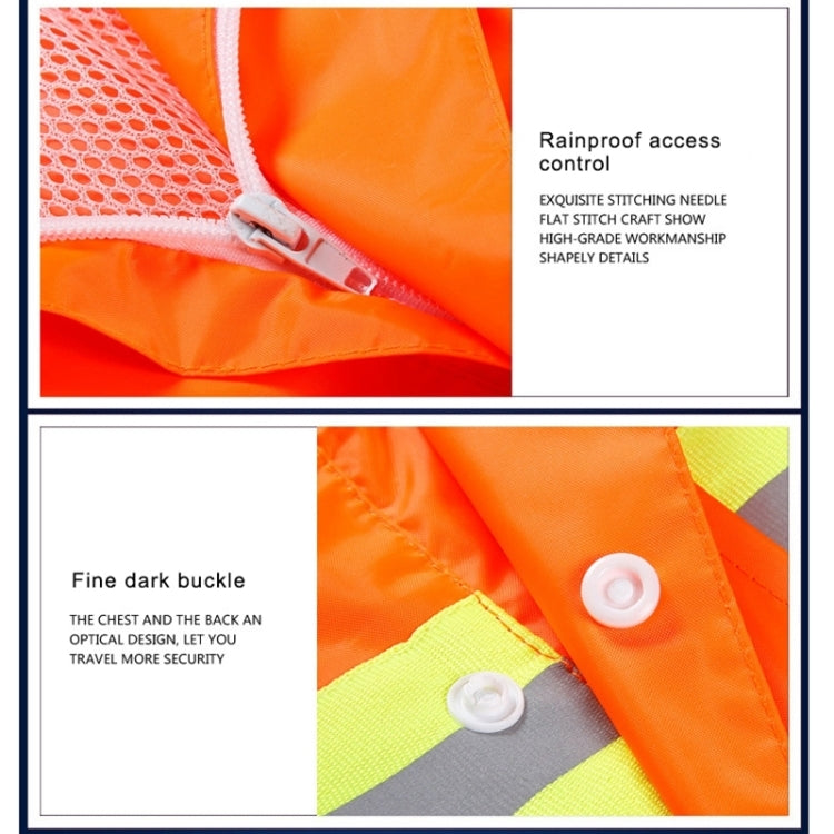 Adult Split Reflective Raincoats Rain Pants Cleaners Waterproof Clothes Labor Insurance Safety Sanitation Suits, Size: L, Size: L