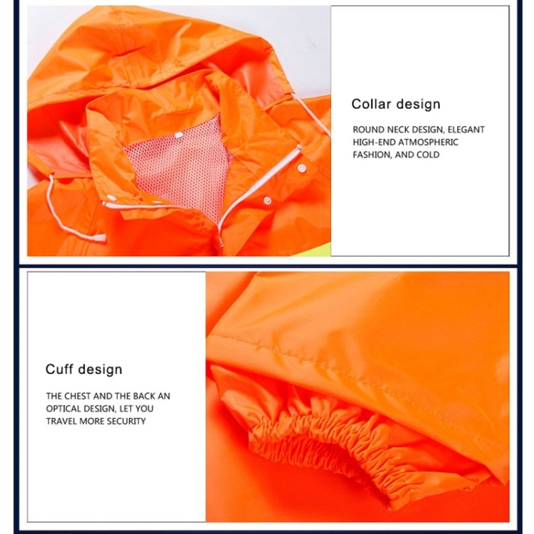 Adult Split Reflective Raincoats Rain Pants Cleaners Waterproof Clothes Labor Insurance Safety Sanitation Suits, Size: L, Size: L