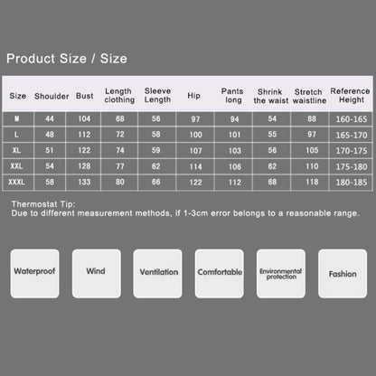 Adult Split Reflective Raincoats Rain Pants Cleaners Waterproof Clothes Labor Insurance Safety Sanitation Suits, Size: M