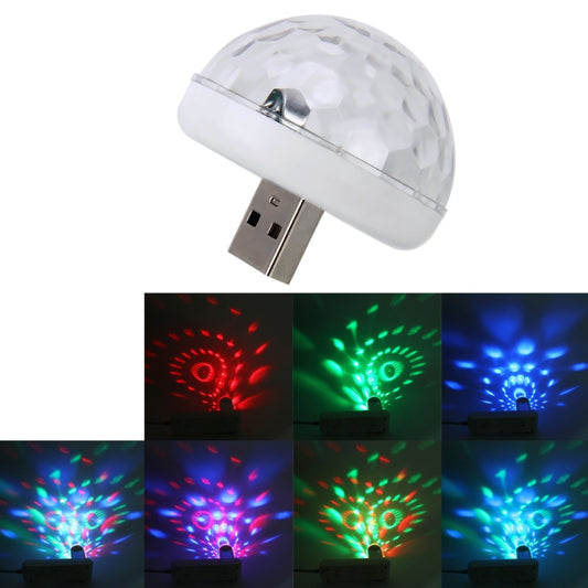 Universal PC Car Stage Party DJ USB LED Atmosphere Lights Colorful RGB Lighting Decorative Mini Lamp, Car Atmosphere Lights
