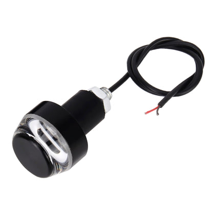 Feu de signalisation de virage de moto, clignotant, prise de guidon, feu de position latéral, lampe de guidon LED, lumière rouge, double feu de virage