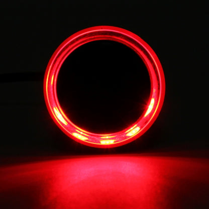 Feu de signalisation de virage de moto, clignotant, prise de guidon, feu de position latéral, lampe de guidon LED, lumière rouge, double feu de virage