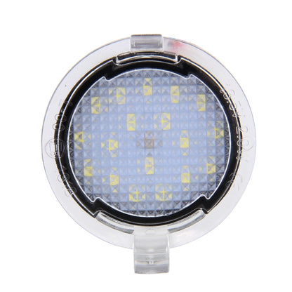 2 PCS DC 12V 2W 6000K 120LM 18-LED Side Rear View Mirror Puddle Lights Lamp for Ford 2013-2017 Explorer/2015-2017 Taurus/2015-2017 Edge/2015-2017 Mondeo, For Ford 2013-2017 Explorer