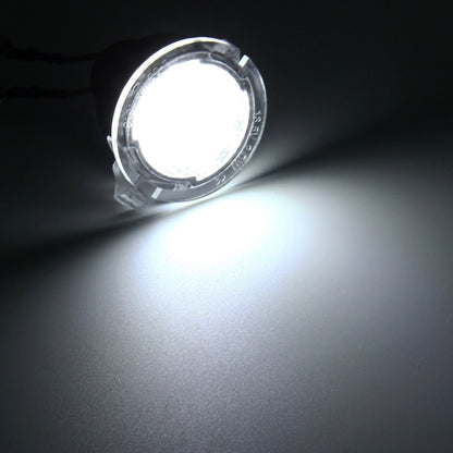 2 PCS DC 12V 2W 6000K 120LM 18-LED Side Rear View Mirror Puddle Lights Lamp for Ford 2013-2017 Explorer/2015-2017 Taurus/2015-2017 Edge/2015-2017 Mondeo, For Ford 2013-2017 Explorer