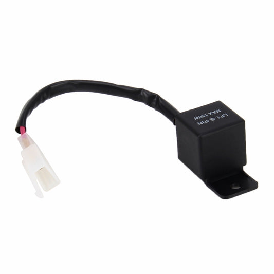 Relais de clignotant universel 2 broches pour motos, LED, clignotement hyper rapide, contrôle du taux de signalisation, clignotant LED