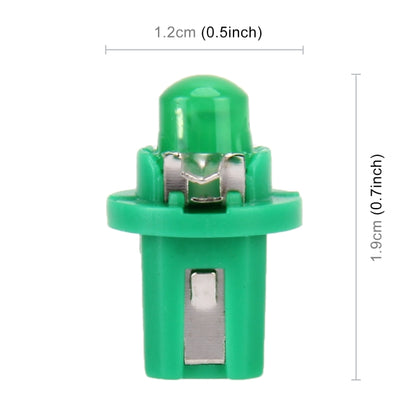 10 PCS 0.4W B8.5 Wedge Instrument Panel COB LED Light Dashboard Gauge Cluster Indicator Lamp Bulb, 0.4W B8.5