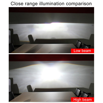 IPHCAR G262 H1 3.0 inch 12V Bi-Xenon Projector Lens Headlight with Exquisite Angle Eyes Decoration for Right Driving, For Right Driving