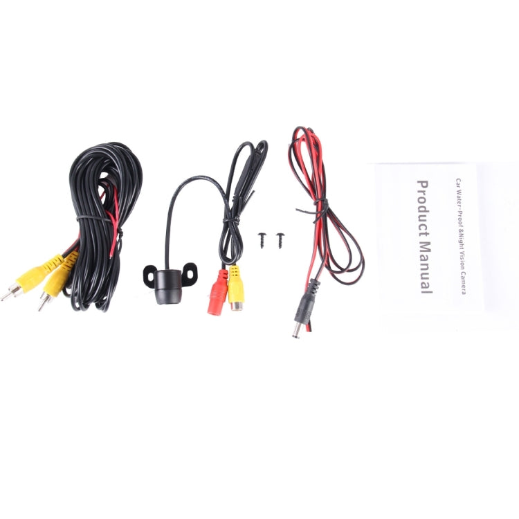 720×540 Effective Pixel PAL 50HZ / NTSC 60HZ CMOS II Universal Waterproof Car Rear View Backup Camera, DC 12V, Wire Length: 4m, DC 12V
