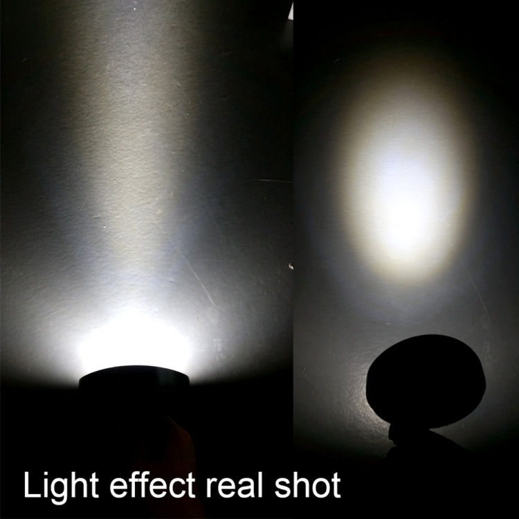 6.7W White Light Round-Shaped Waterproof Car Boat Marine Work Lights Spotlight LED Bulbs, DC 9-30V, 27W