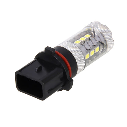 2 PCS P13W DC 12V 5W 250LM Auto Car Fog Lights with 16 SMD-2835 LED Bulbs (White Light), P13W