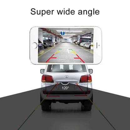 IP66 Waterproof Night Vision Mini WiFi Reversing Car Camera, Night Vision Distance: 5-10m, IP66 Waterproof