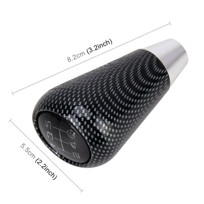Universal Vehicle Modified Resin Shifter Manual 6-Speed Gear Shift Knob, Size: 8.2*5.5cm