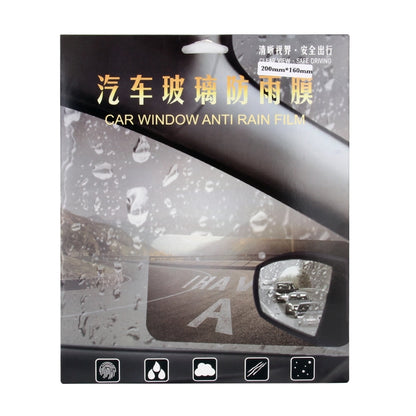 Car PET Rearview Mirror Protective Window Clear Anti-fog Waterproof Rain Shield Film, Size: 20*16cm, 20*16cm