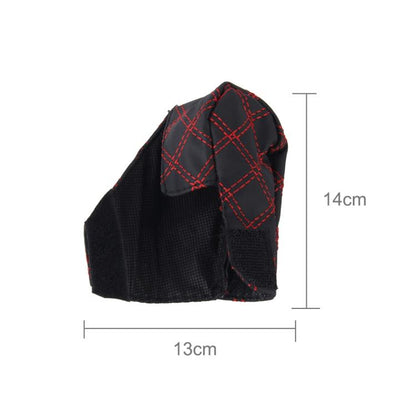 2 pièces Couvre Frein à Main de Voiture Levier de Vitesse Coussin Sets Housse Accessoire de Voiture Intérieur Décoration, 2 pièces Rouge, 2 pièces Rouge Blanc