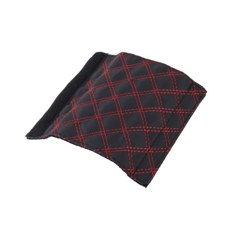 2 pièces Couvre Frein à Main de Voiture Levier de Vitesse Coussin Sets Housse Accessoire de Voiture Intérieur Décoration, 2 pièces Rouge, 2 pièces Rouge Blanc