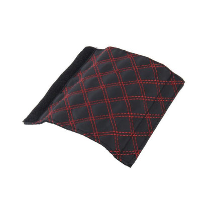 2 pièces Couvre Frein à Main de Voiture Levier de Vitesse Coussin Sets Housse Accessoire de Voiture Intérieur Décoration, 2 pièces Rouge, 2 pièces Rouge Blanc