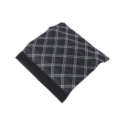 2 PCS Car Hand Brake Cover Shift Knob Gear Stick Cushion Sets Cover Car Accessory Interior Decoration Pad, 2 PCS Red  White, 2 PCS  Red