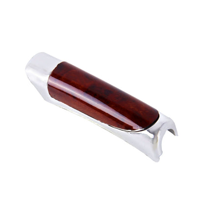 SHUNWEI SD-2002 Car Auto Universal Carbon Fiber Plastic Anti Slip Parking Hand Brake Cover Case Sleeve Black with Sticker Strip