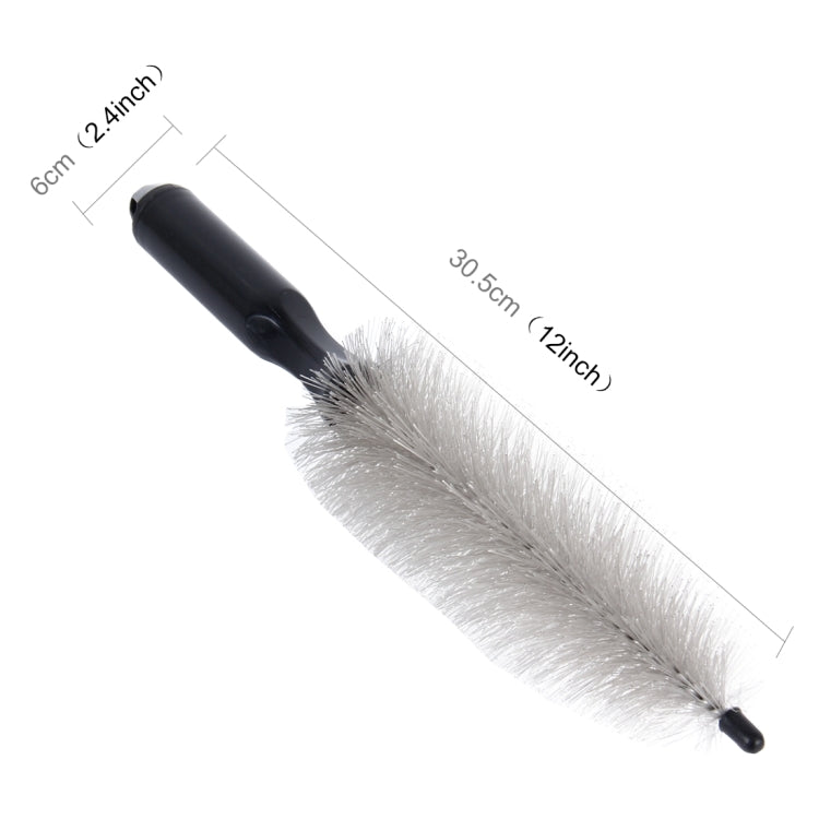 Brosse de nettoyage portable pour roue, jante et moyeu de voiture, véhicule, moto, style boucle, outil de lavage, CMS5017A, CMS5017B