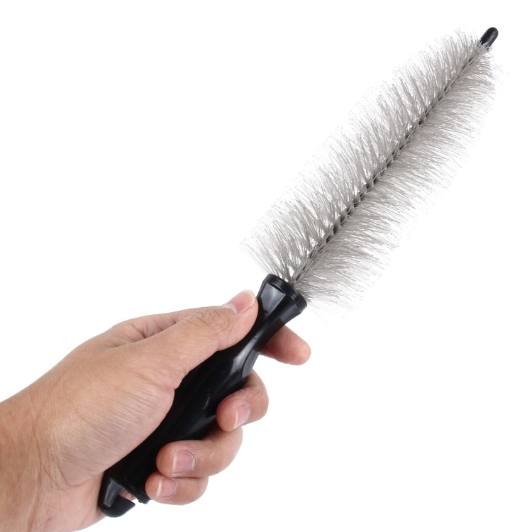 Brosse de nettoyage portable pour roue, jante et moyeu de voiture, véhicule, moto, style boucle, outil de lavage, CMS5017A, CMS5017B