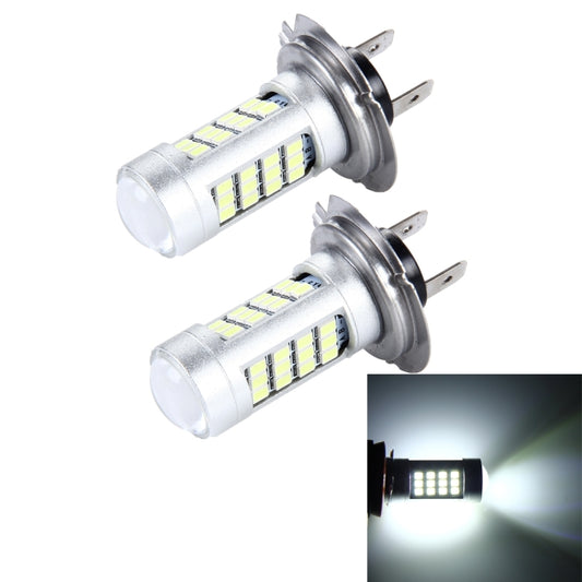 2 PCS H7 10W 900LM 8000K 42 SMD-2835 LEDs Car Fog Lights, DC 12V(White Light), H7