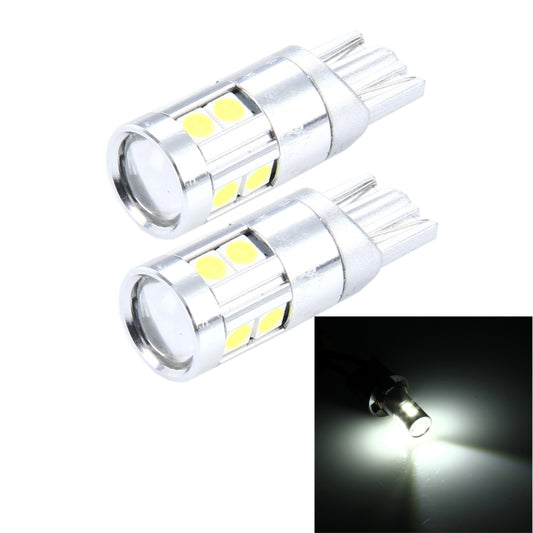 2 PCS T10 5W 8 SMD-3030 LED Car Clearance Lights Lamp, DC 12V, 8 SMD-3030 LEDs, T10+5W Red Light