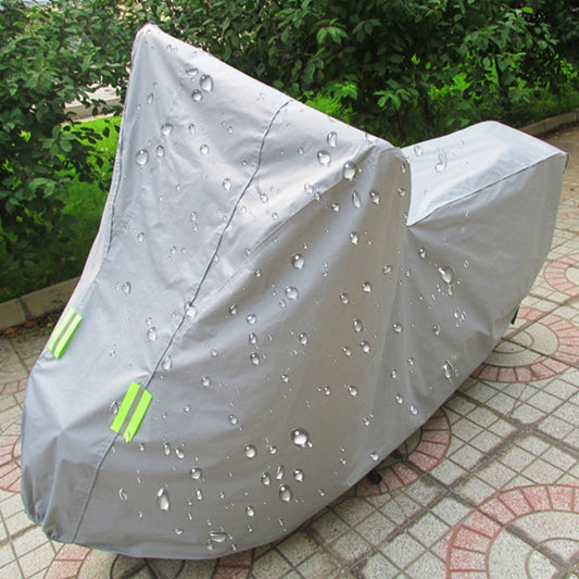 Funda impermeable universal antipolvo para bicicletas eléctricas y bicicletas, con protección solar y tiras de advertencia. Se adapta a bicicletas de hasta 1.7 m (67 pulgadas) de longitud. Tamaño L: 183 x 89 x 122 cm.