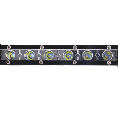 DC 10-30V 18W 2300LM 6500K Waterproof Vehicle Car Boat Marine External Work Lights Emergency Lights 30 Degrees Adjustable Spot Light LED Car Bulbs with 6 Intense CREE LED Lights, Spot Light+18W