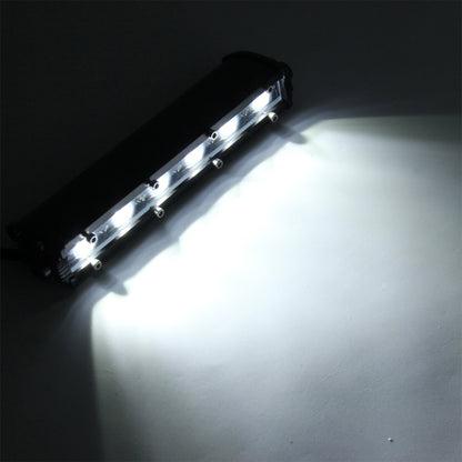 DC 10-30V 18W 2300LM 6500K Waterproof Vehicle Car Boat Marine External Work Lights Emergency Lights 30 Degrees Adjustable Spot Light LED Car Bulbs with 6 Intense CREE LED Lights, Spot Light+18W