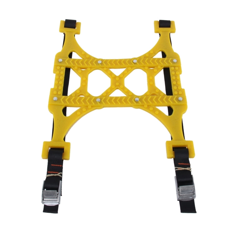 6 PCS Car Snow Tire Anti-skid Chains Yellow Chains For Family Car, Anti-skid Chains 5