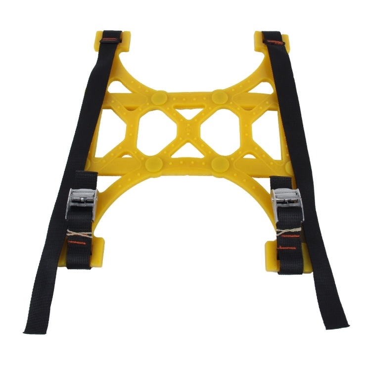 6 PCS Car Snow Tire Anti-skid Chains Yellow Chains For Family Car, Anti-skid Chains 5