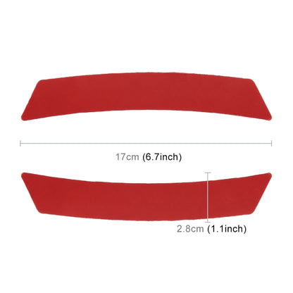 2 PCS Car-Styling Wheel Eyebrow Decorative Sticker Decorative Strip, 2 PCS