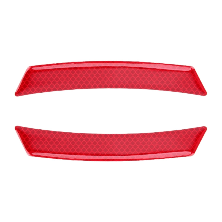 2 PCS Car-Styling Wheel Eyebrow Decorative Sticker Decorative Strip, 2 PCS