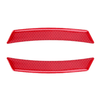 2 PCS Car-Styling Wheel Eyebrow Decorative Sticker Decorative Strip, 2 PCS