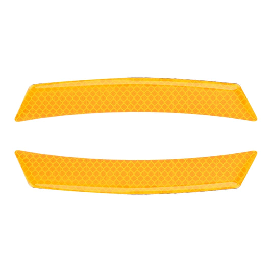 2 PCS Car-Styling Wheel Eyebrow Decorative Sticker Decorative Strip, 2 PCS