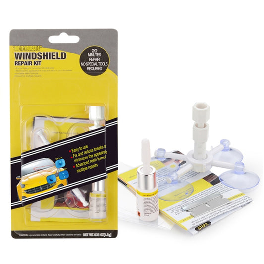 Professional Windscreen Repair Tool Paintless Dent Removal Car Window Windshield Repair Kit Chip Crack Auto Glass, Windscreen Repair Tool (White), Windscreen Repair Tool