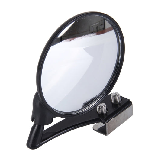 Vehicle Front Blind Area Wide-angle Adjustable Left Side Observation Mirror, Black Left Side