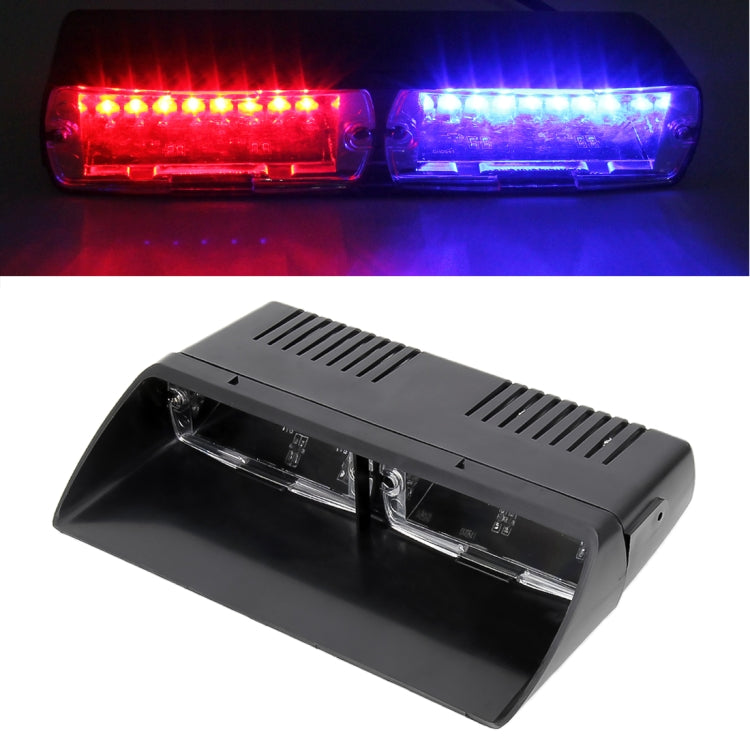 DC 12V 4.2W 16LEDs Crystal Lamp Beads Car Windshield Warning Lamp 18 Flash Patterns(Adjustable) , CMS5390BL, CMS5390LR, CMS5390RL, CMS5390WL, CMS5390WY, CMS5390YL